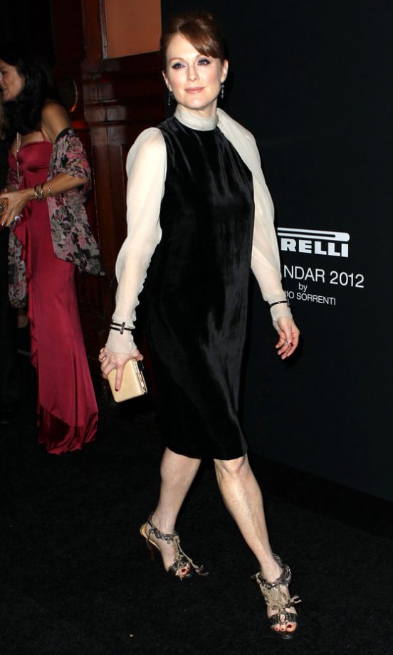 Love, Love, Love Julianne Moore's Tassle Party Sandals, 2011