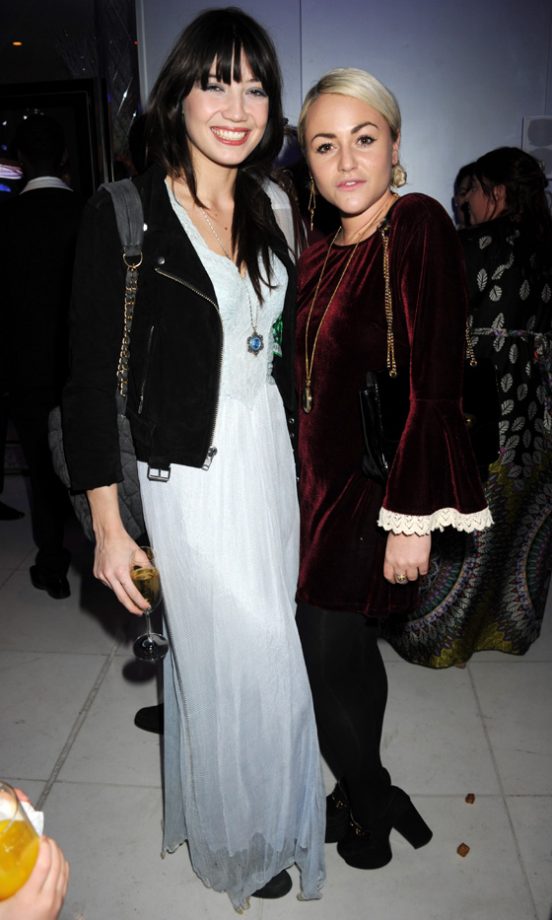 BFFs Daisy Lowe And Jaime Winstone Looked Equally As Stylish At The English National Ballet Christmas Party