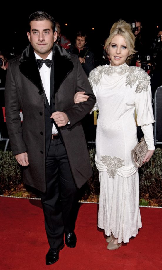 TOWIE Stars James Argent And Lydia Bright Hit The Military Awards 2011