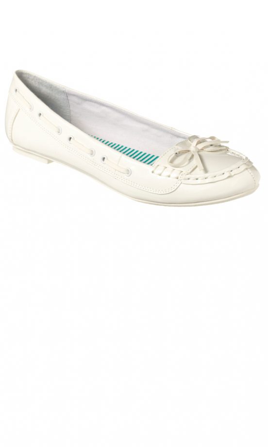 primark white flat shoes