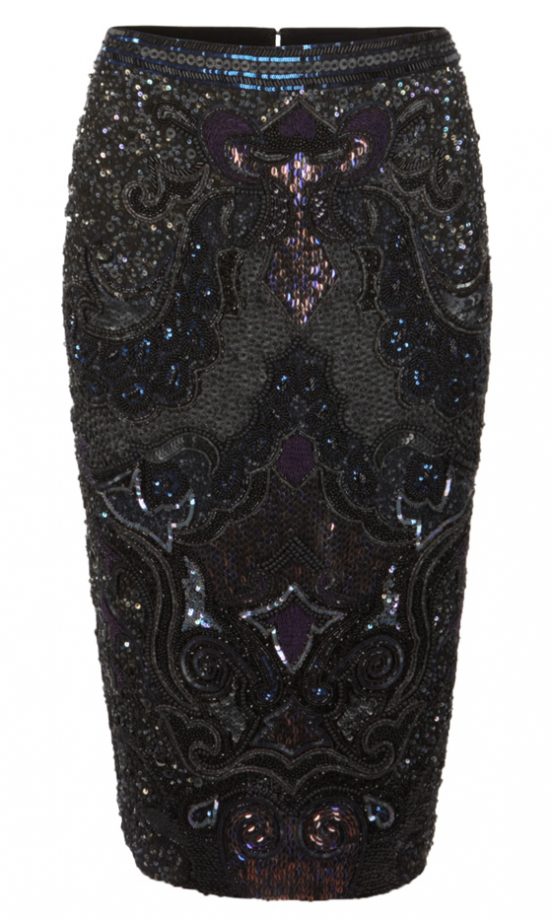 All Saints Beaded Orna Skirt, £180