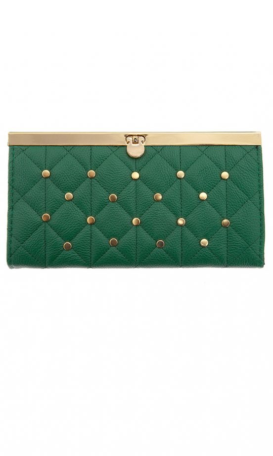 Dorothy Perkins Green Quilt Purse, £10