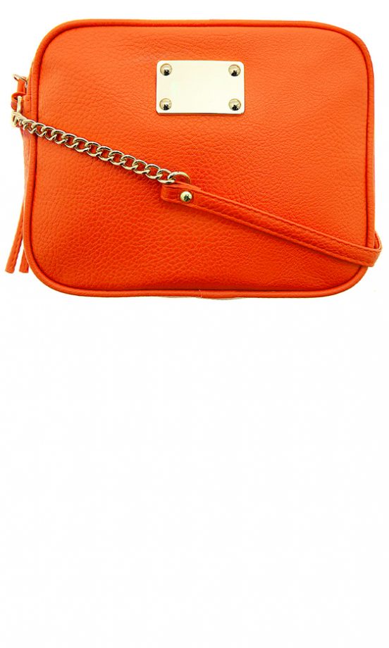 Dorothy Perkins Orange Cross Body Bag, £10