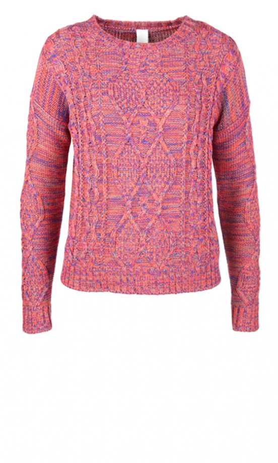 Fashion Union Red Vila Ayka Knit Jumper, £40