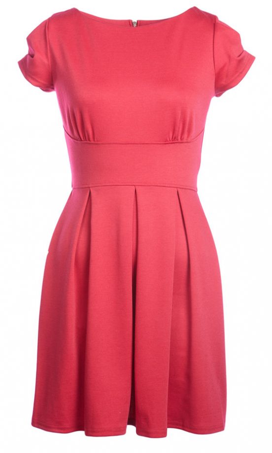 Fashion Union Closet Pleated Dress, £32