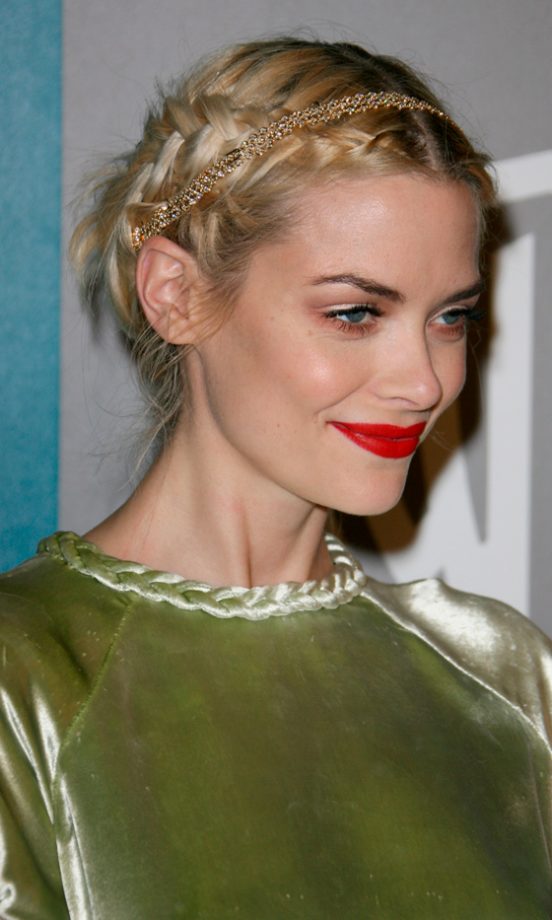 Jaime King At The Warner Brothers Golden Globes After Party 2012