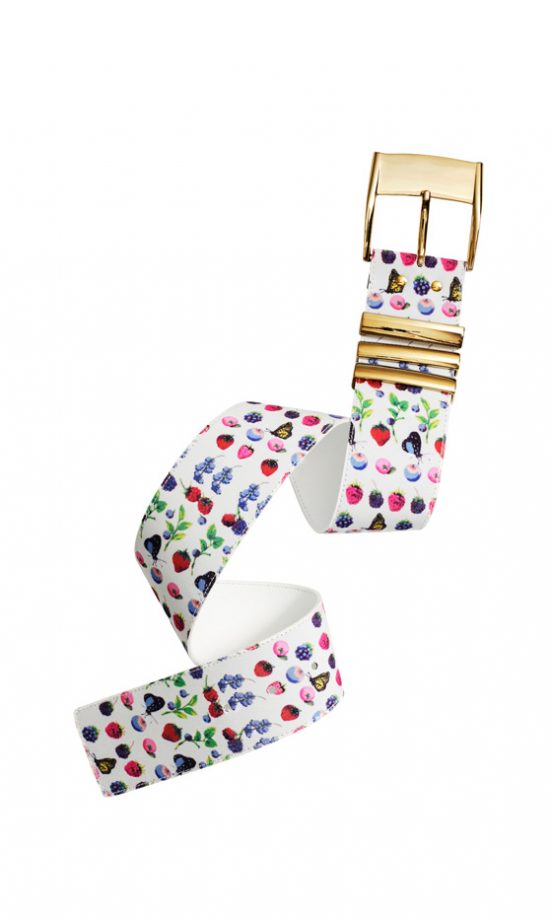 Patterened Belt From The Versace For H&M SS12 Women's Collection