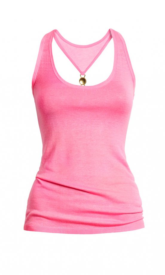 Pink Top From The Versace For H&M SS12 Women's Collection