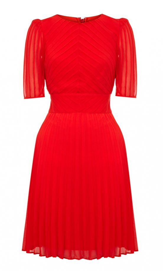 Karen Millen Pintuck Dress, £160