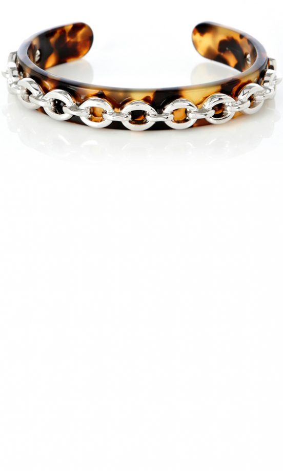 Karen Millen Tortoiseshell Chain Cuff, £40