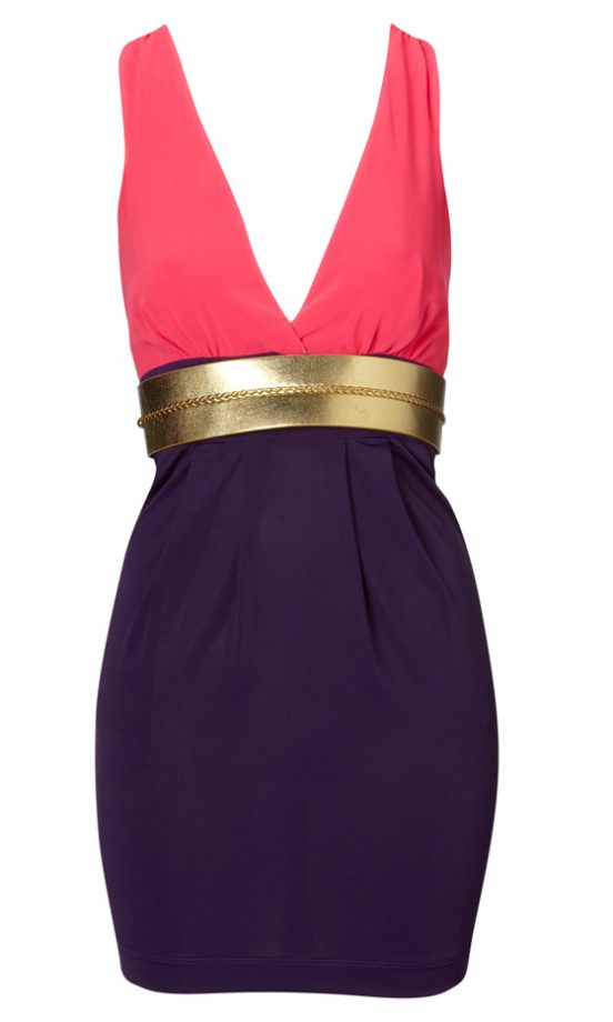 Lipsy Plunge Dress, £65