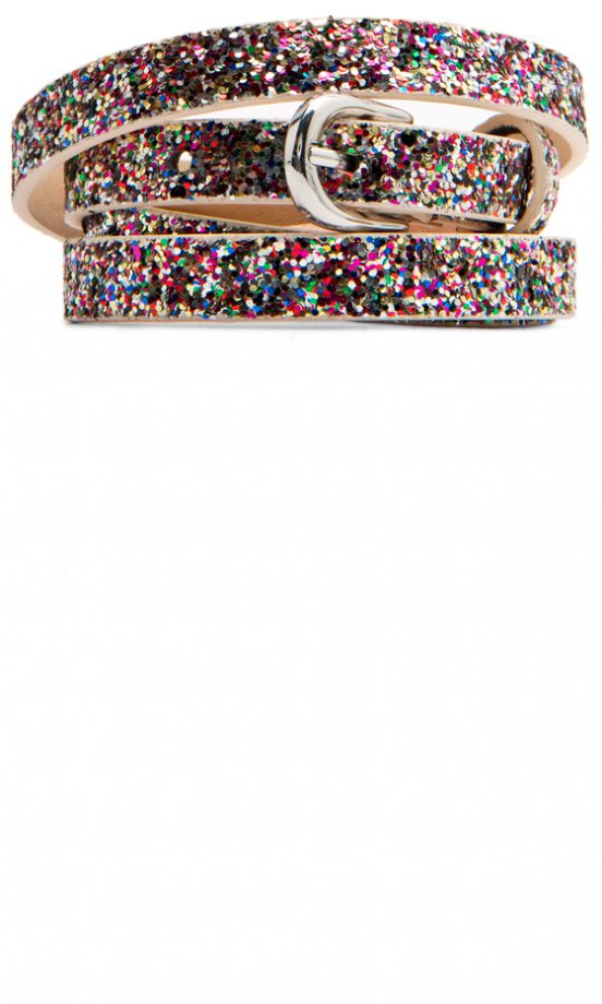 Mango Glitter Thin Belt, £9.99