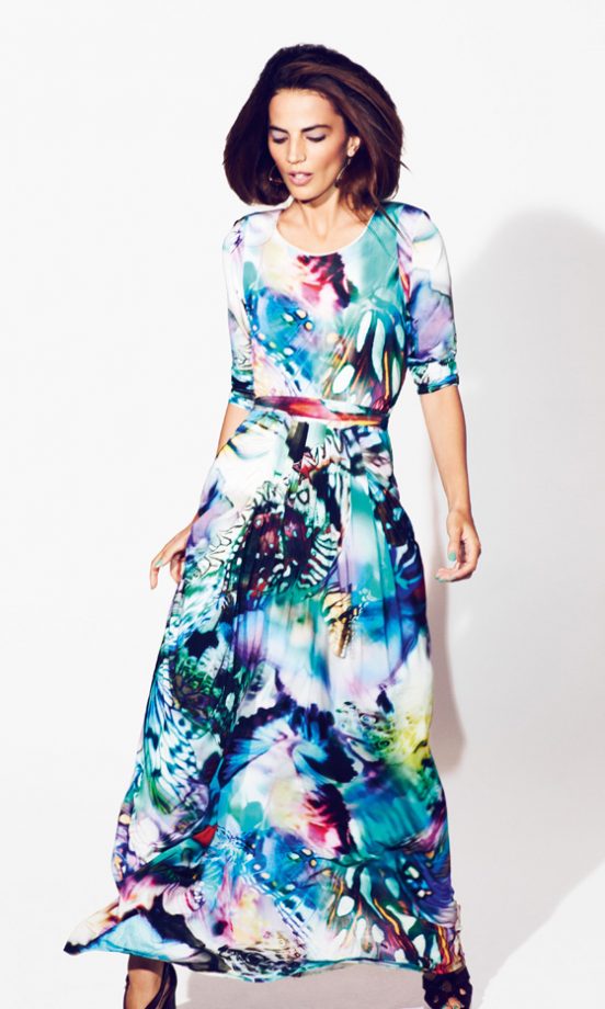 Marks & Spencer SS12 Striking Colourful Maxi