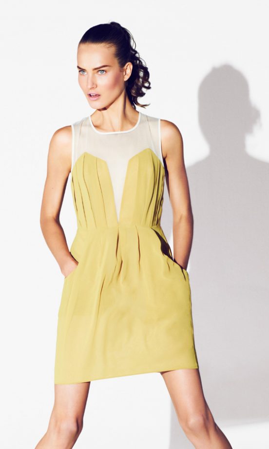 Marks & Spencer SS12 Yellow Dress