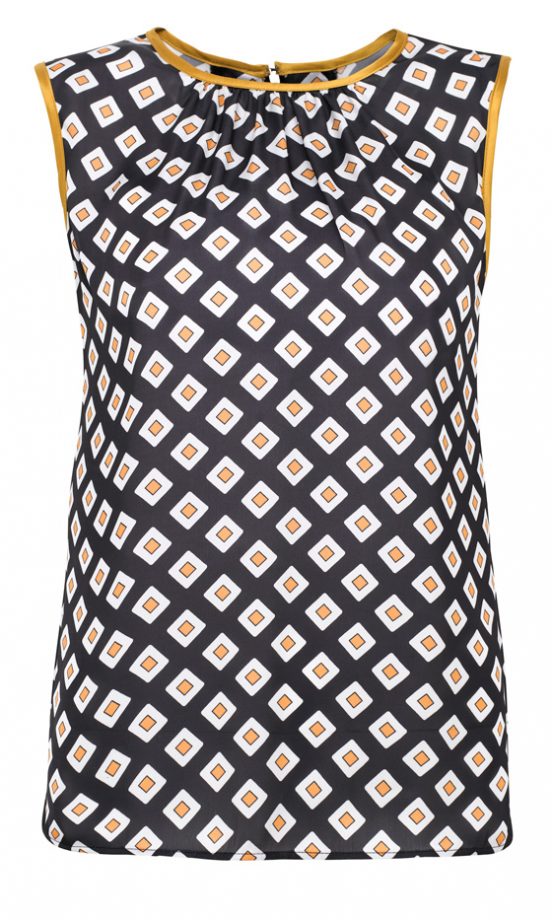 Marks & Spencer SS12 Print Sleeveless Top