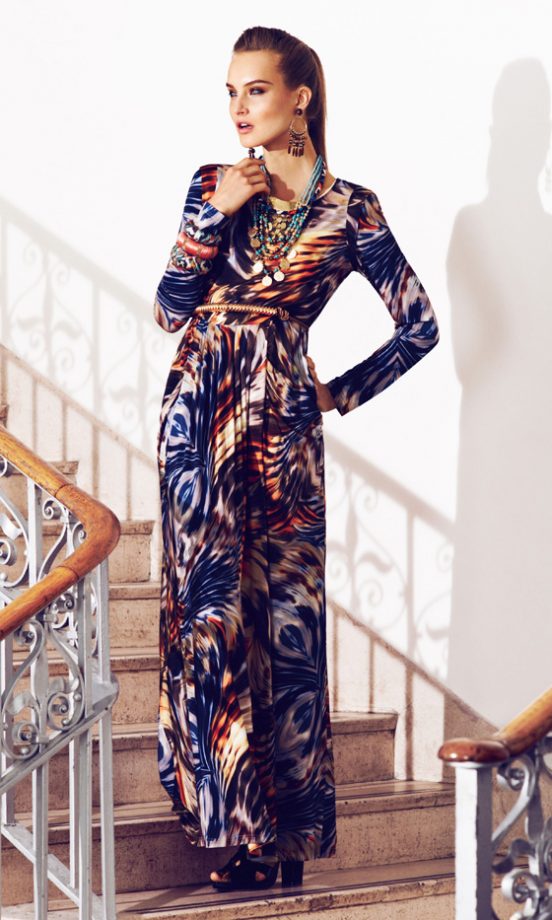 Marks & Spencer SS12 Floral Maxi Dress - We Love!