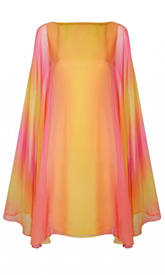 Miss Selfridge SS12 Yellow And Pink Dress
