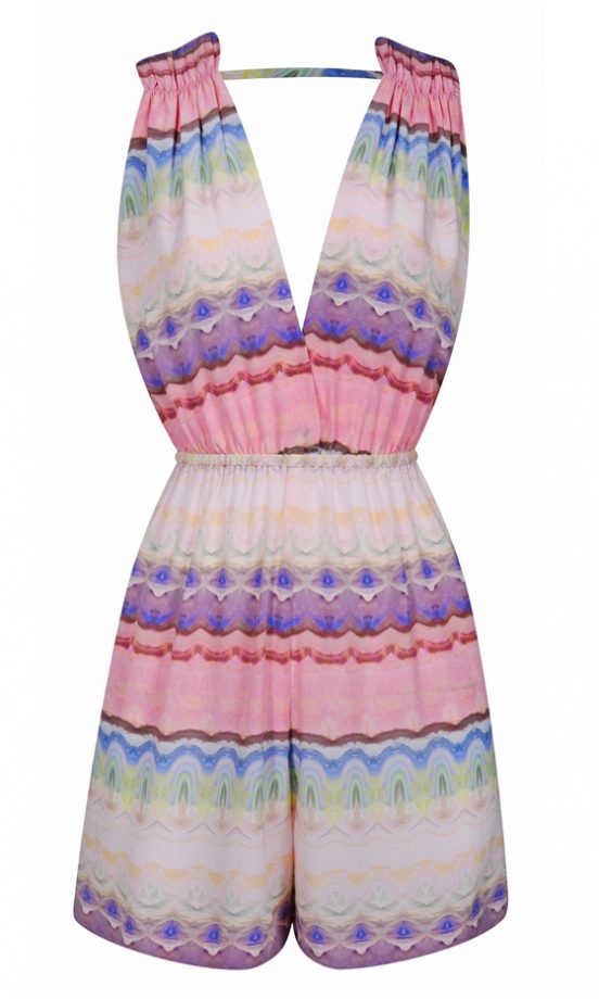 Miss Selfridge SS12 Patterned Playsuit, £39