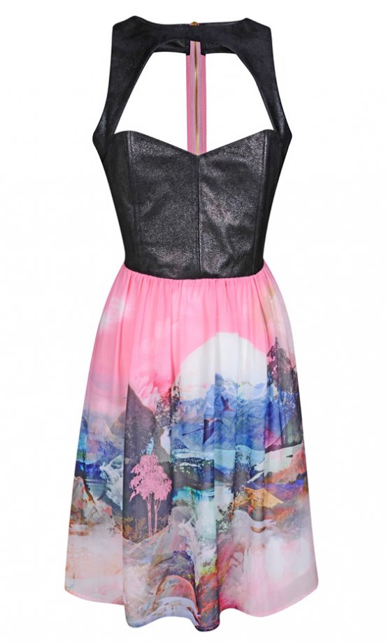 Miss Selfridge SS12 Patterned Dress