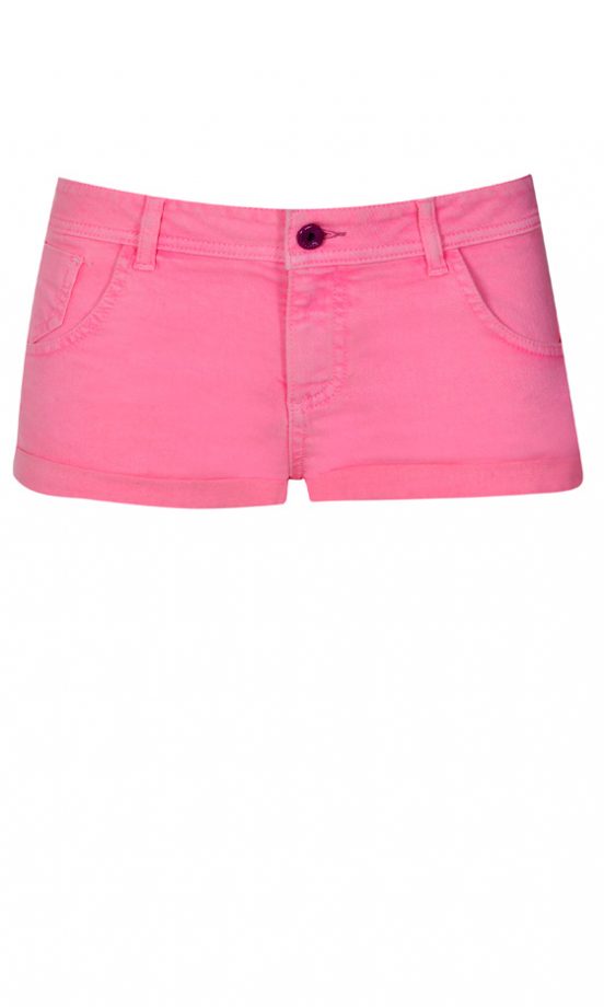Miss Selfridge SS12 Pink Denim Shorts
