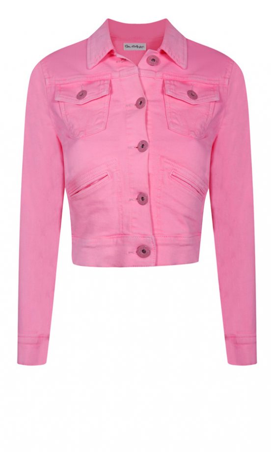 Miss Selfridge SS12 Pink Denim Jacket