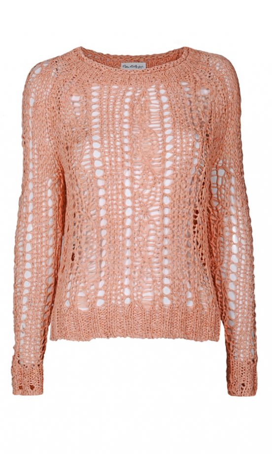 Miss Selfridge SS12 Peach Sweater, £39