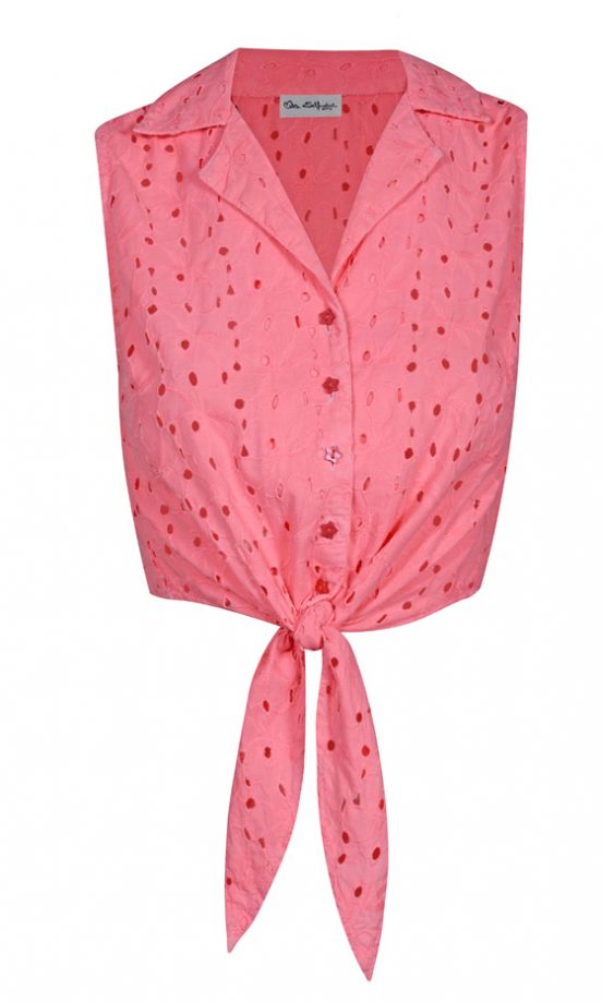 Miss Selfridge SS12 Pink Cropped Top