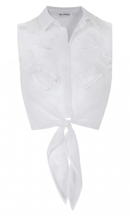 Miss Selfridge SS12 White Shirt, £35