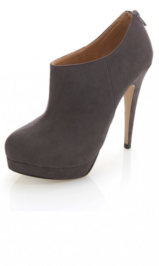 Miss Selfridge Benji Grey Shoe Boot, £50