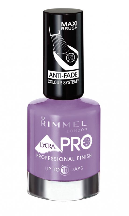 Rimmel LycraPro Colour Memory Nail Polish In Ultra Violet, £4.59
