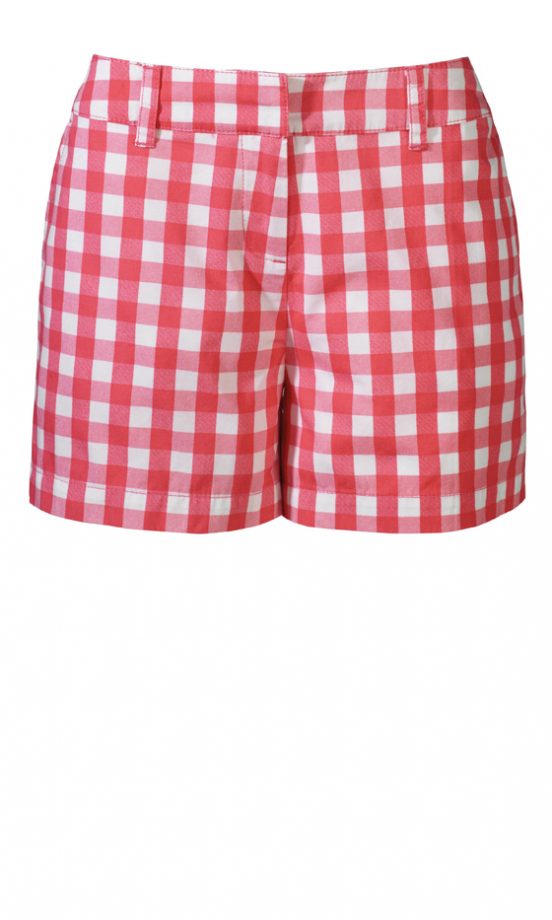 Matalan's SS12 Red Check Shorts