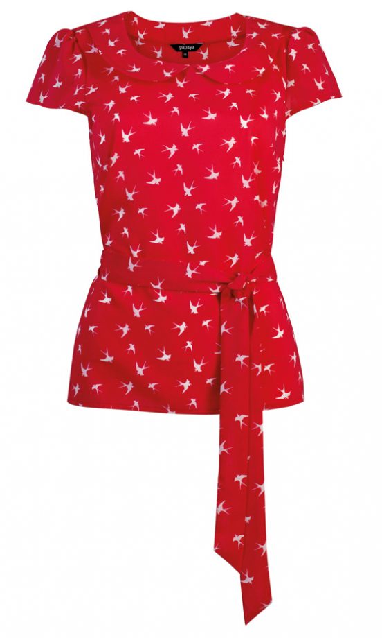 Matalan's SS12 Red Top
