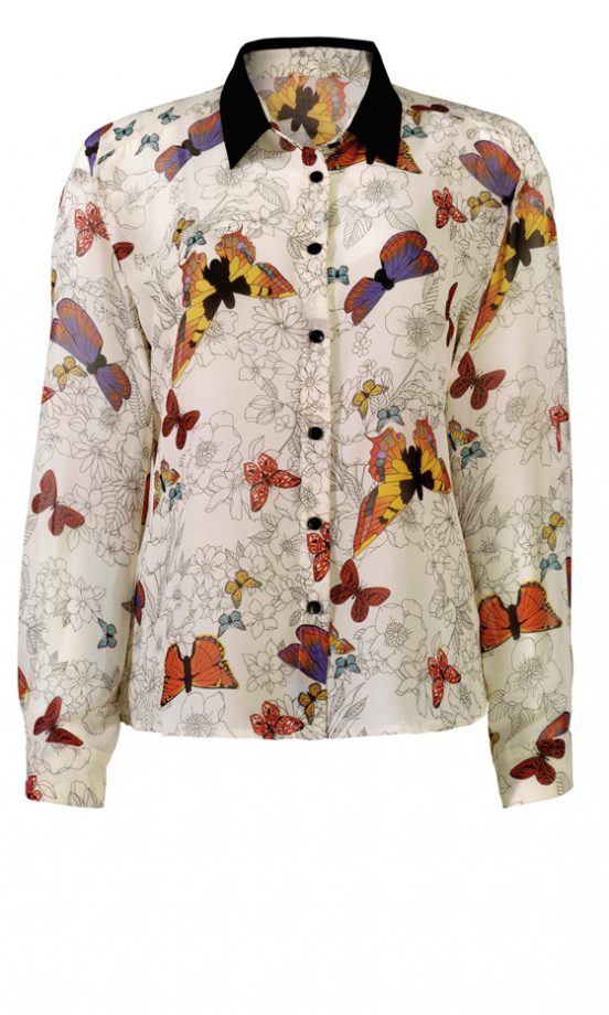Matalan's SS12 Butterfly Shirt