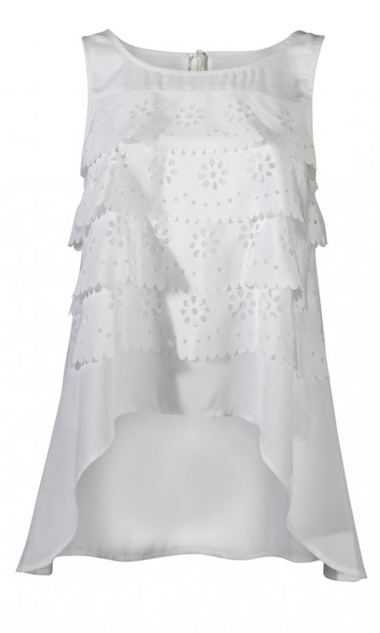 Matalan's SS12 Cute White Top