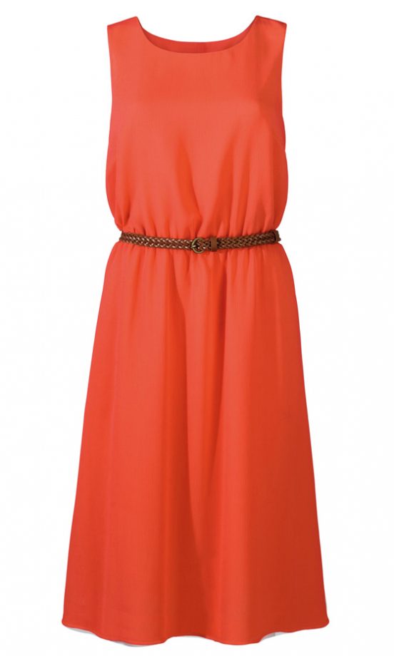 Matalan's SS12 Bright Orange Dress