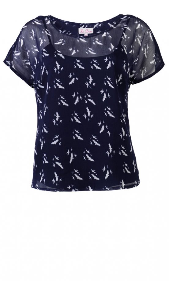 Matalan's SS12 Blue Bird Top