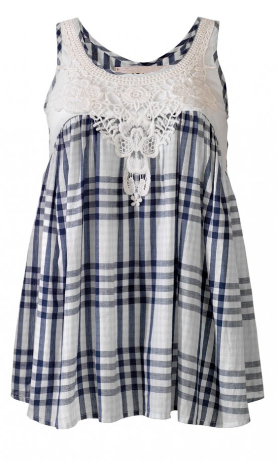 Matalan's SS12 Checked Top