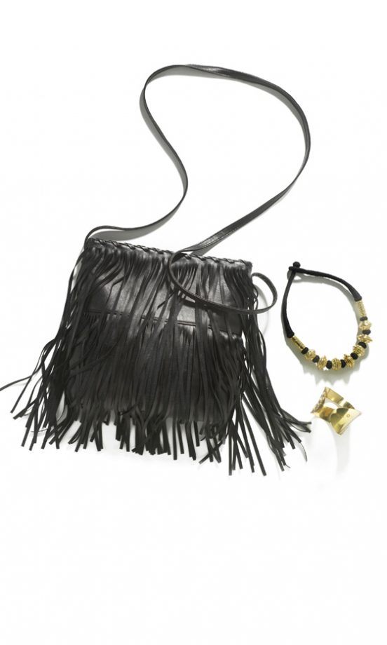 Matalan's SS12 Black Tassel Bag Is Perfect For The Festival Season