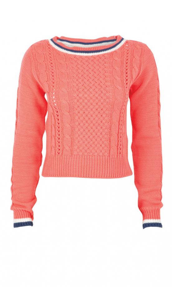 Soul Cal Republic Cable Knit Jumper, £25