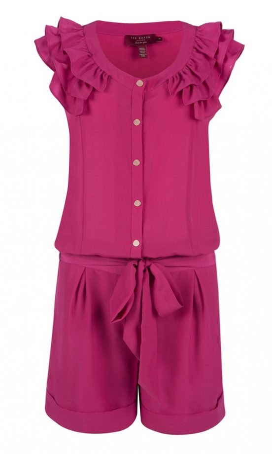 Ted Baker Frill Shoulder Playsuit, £99