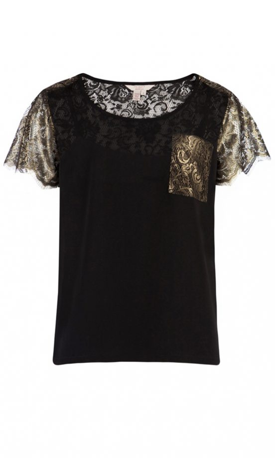 Ted Baker Lace Back Top, WAS £99, NOW £50