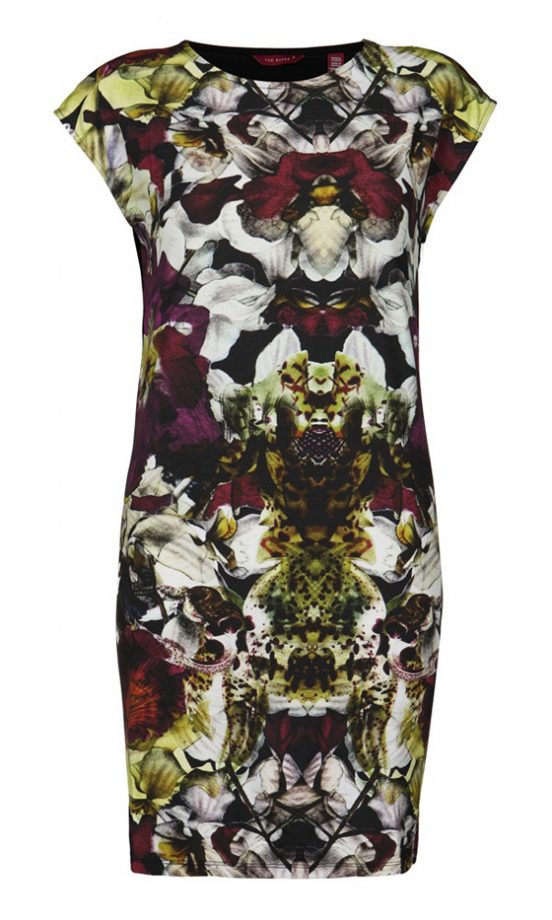 Ted Baker Printed Jersey Tunic Dress, WAS £89, NOW £62