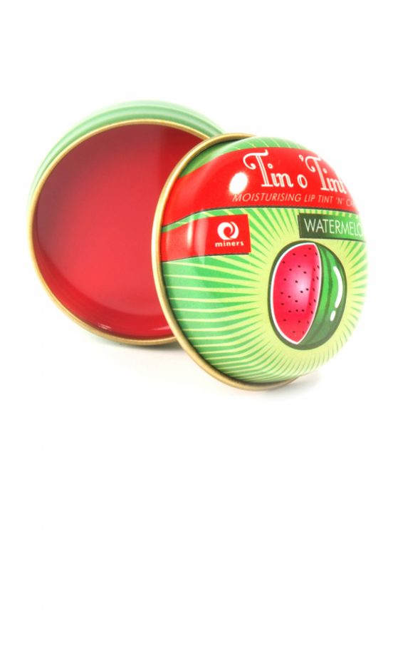 Miners Tin o’ Tint Moisturising Lip Tint And Care In Watermelon, £2.99