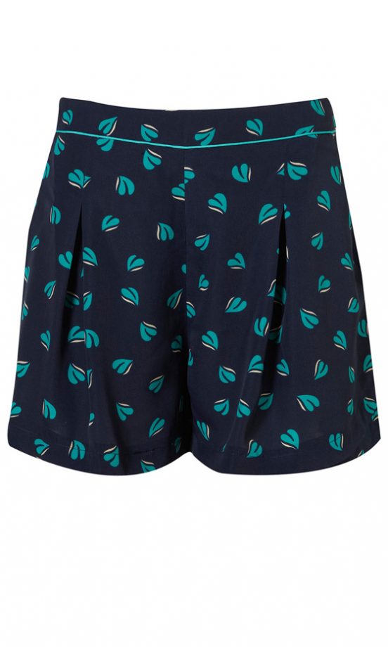 Topshop Heart Print Shorts, £35