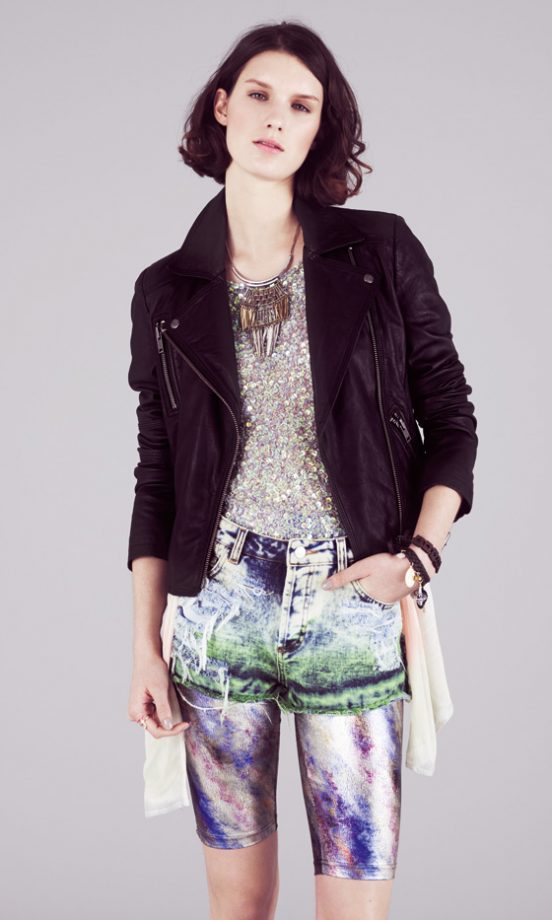Topshop's SS12 Colourful Cycling Shorts