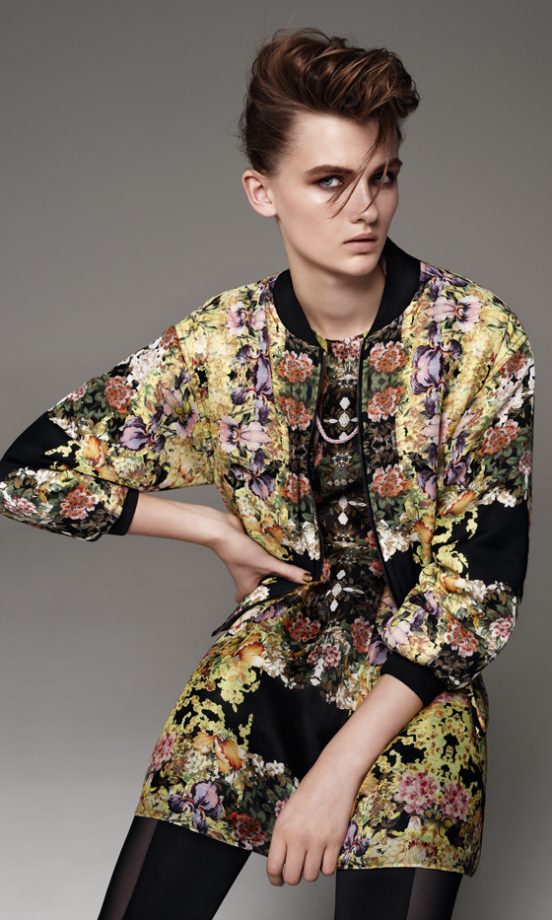 Topshop SS12 Floral Jacket And Leggings