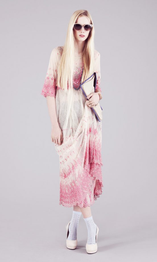 Topshop's SS12 Watercolour Dress
