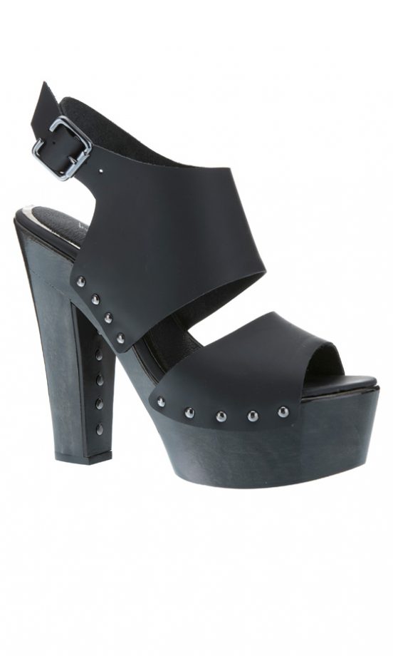 Topshop's SS12 Black Platforms