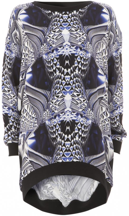 Topshop's SS12 Diamond Pattern Jumper