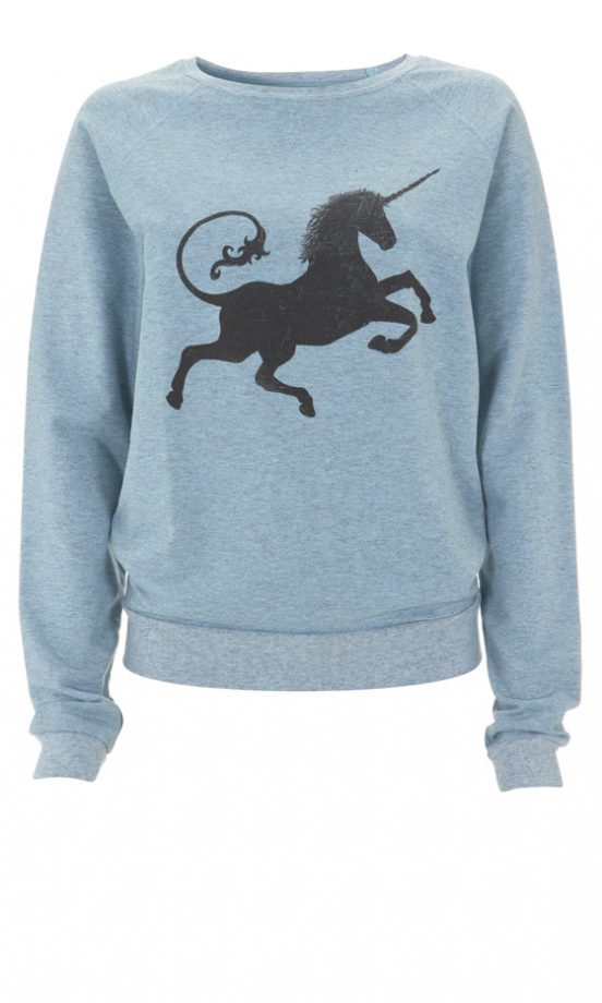 Topshop's SS12 Blue Unicorn Jumper